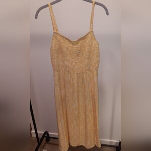 Old Navy Yellow Textured Camisole